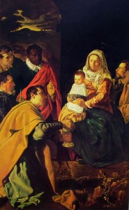 Velazquez: L'adorazione dei magi